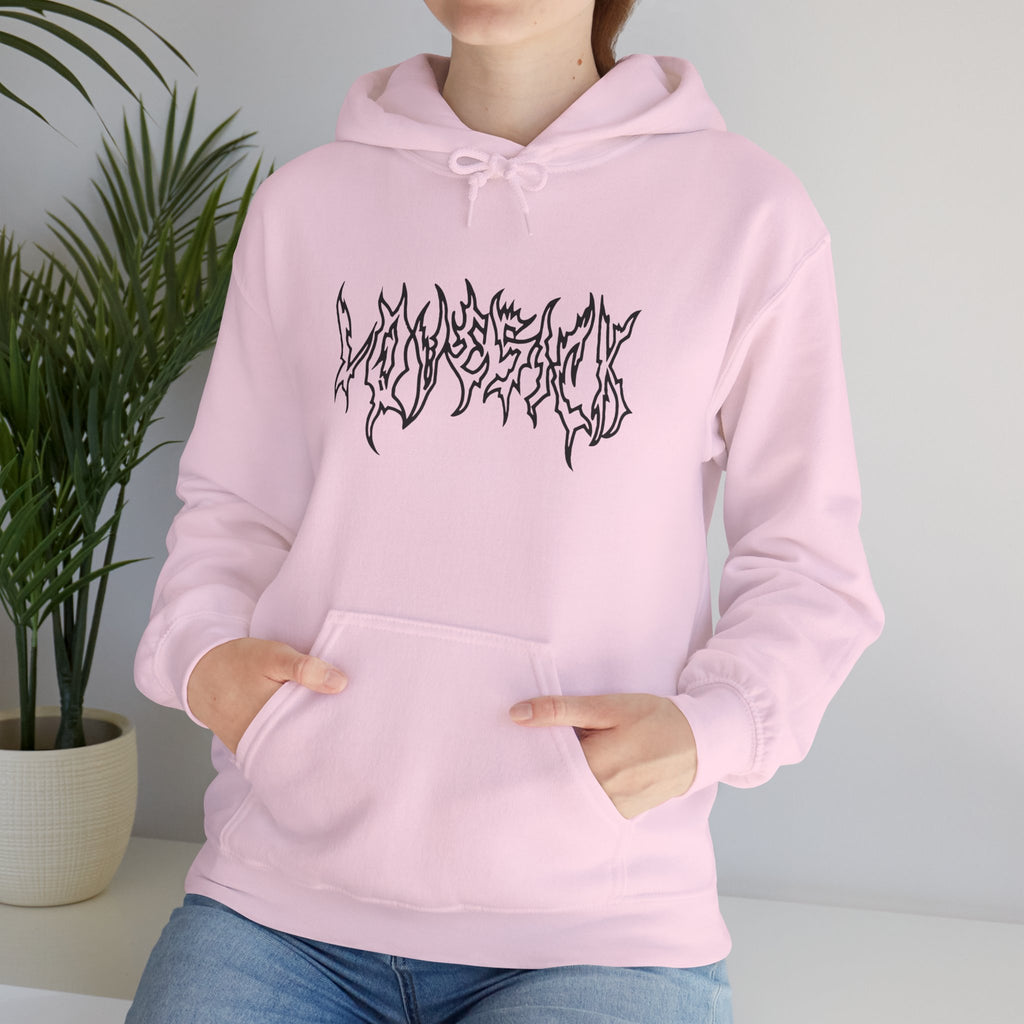 Lovesick Metal Graphic Hoodie | Y2K Grunge & Streetwear Aesthetic Sweatshirt