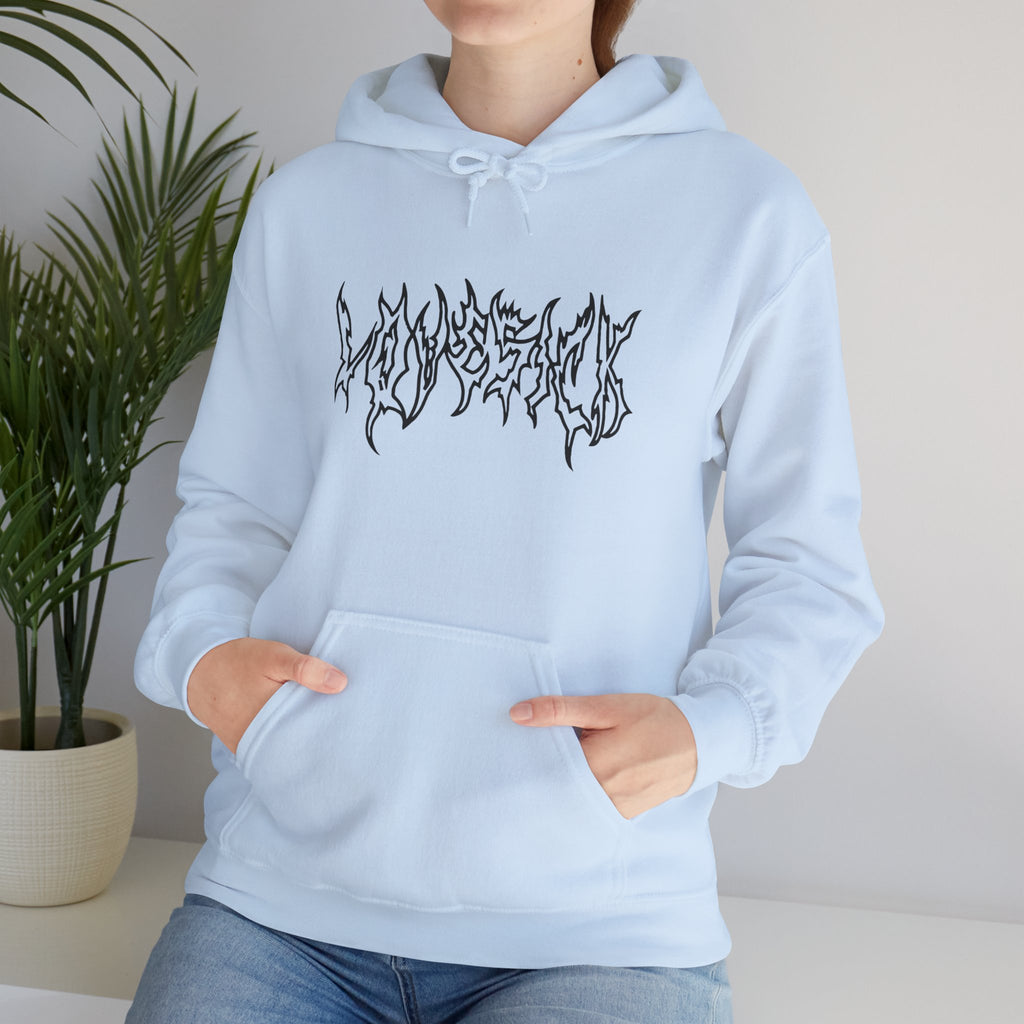 Lovesick Metal Graphic Hoodie | Y2K Grunge & Streetwear Aesthetic Sweatshirt