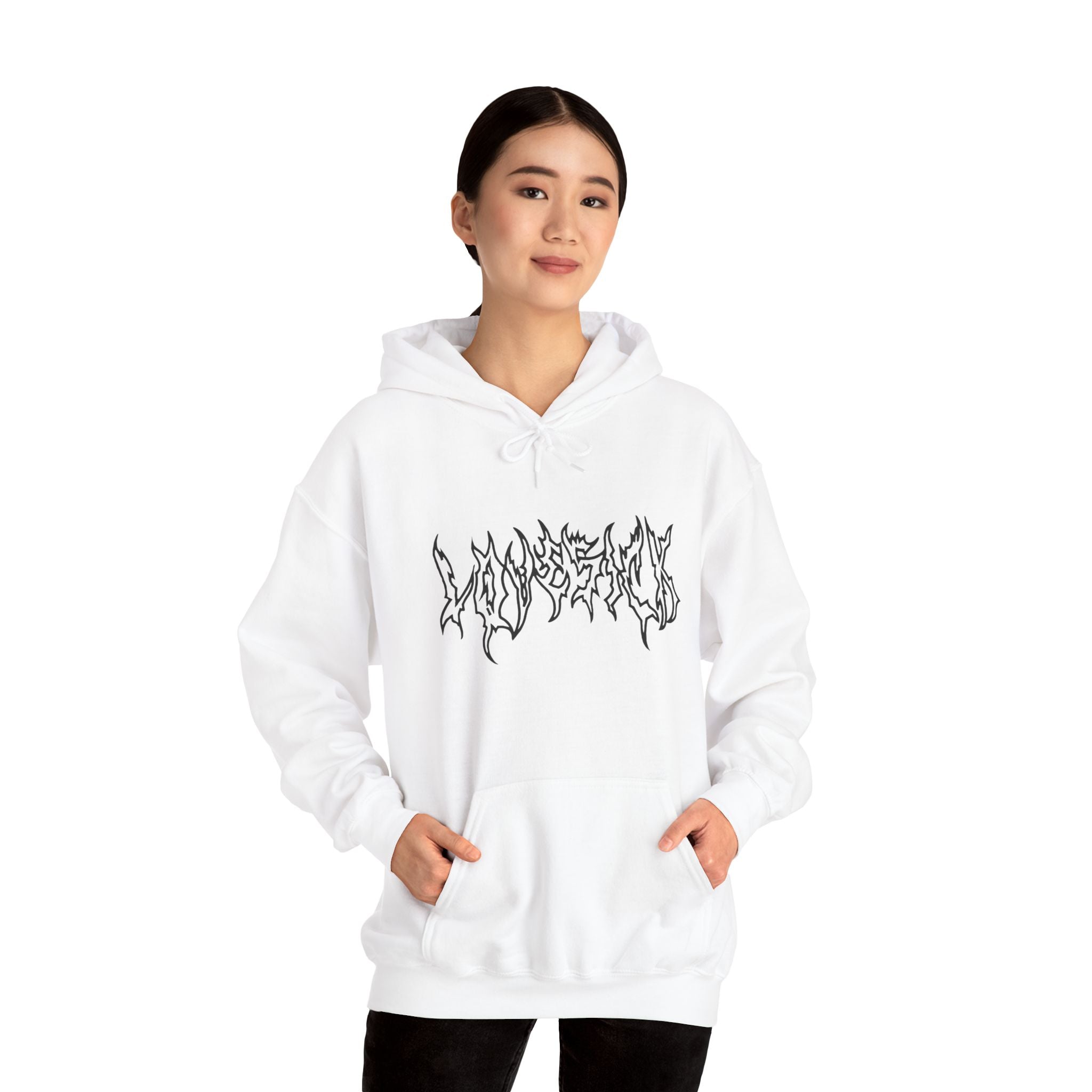 Lovesick Metal Graphic Hoodie | Y2K Grunge & Streetwear Aesthetic Sweatshirt