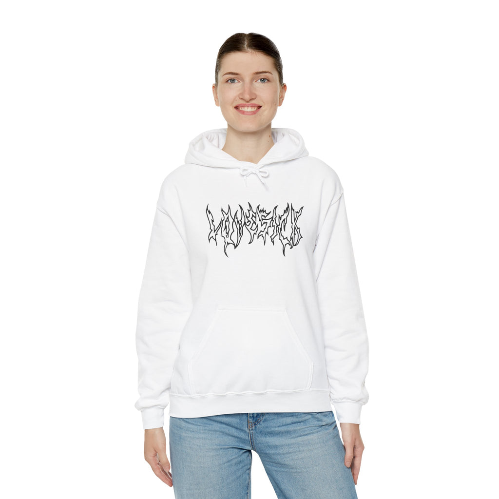 Lovesick Metal Graphic Hoodie | Y2K Grunge & Streetwear Aesthetic Sweatshirt