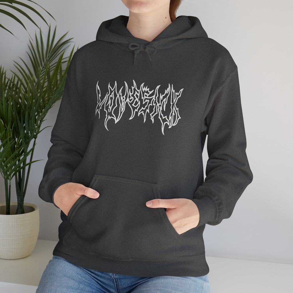 Lovesick Metal Graphic Hoodie | Y2K Grunge & Streetwear Aesthetic Sweatshirt