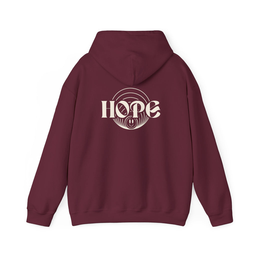 Hope Retro Graphic Hoodie | Oversized Aesthetic & Positive Mental Health Sweatshirt