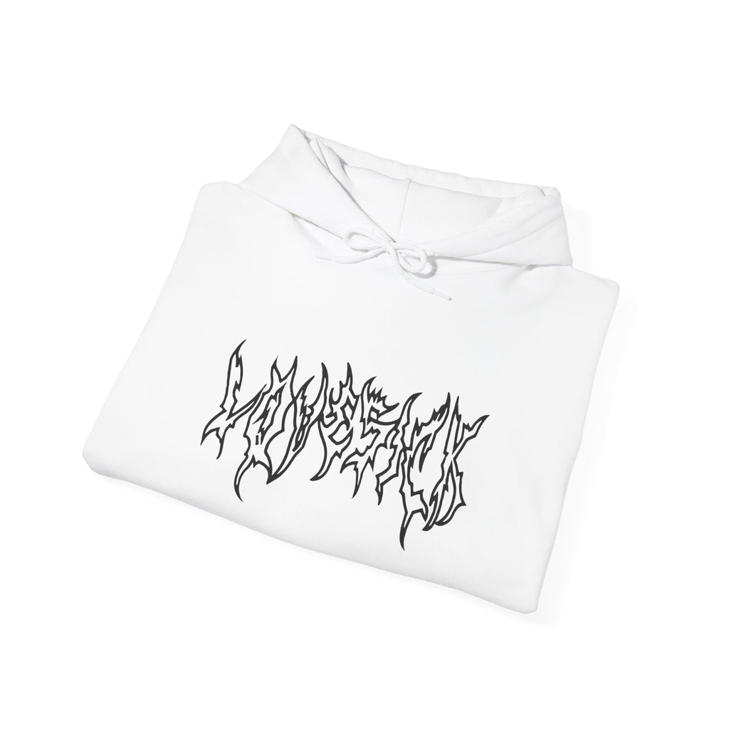 Lovesick Metal Graphic Hoodie | Y2K Grunge & Streetwear Aesthetic Sweatshirt