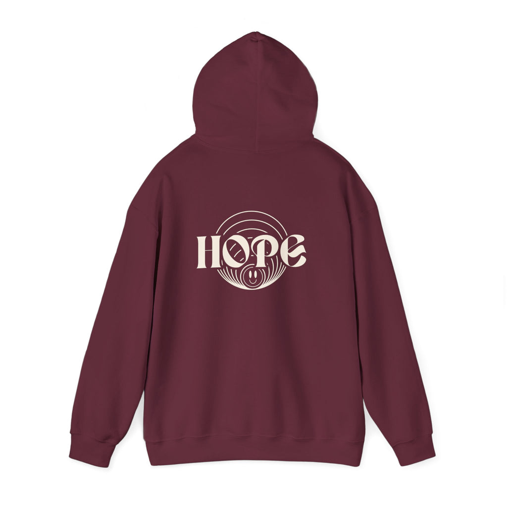 Hope Retro Graphic Hoodie | Oversized Aesthetic & Positive Mental Health Sweatshirt