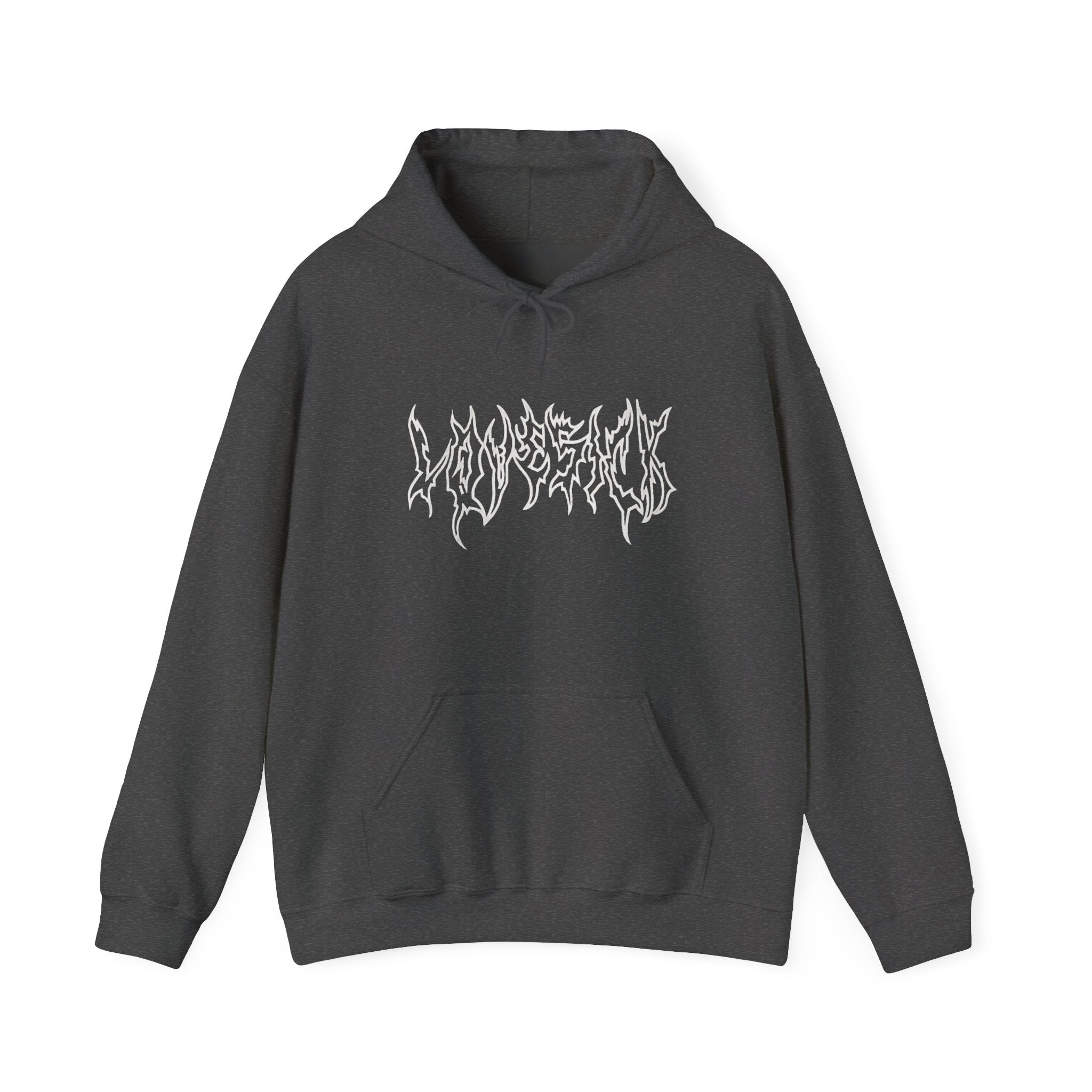 Lovesick Metal Graphic Hoodie | Y2K Grunge & Streetwear Aesthetic Sweatshirt