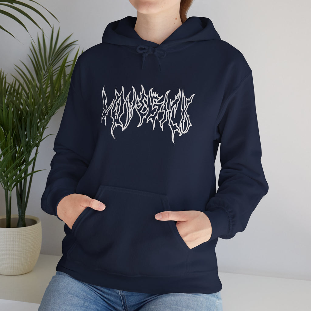 Lovesick Metal Graphic Hoodie | Y2K Grunge & Streetwear Aesthetic Sweatshirt