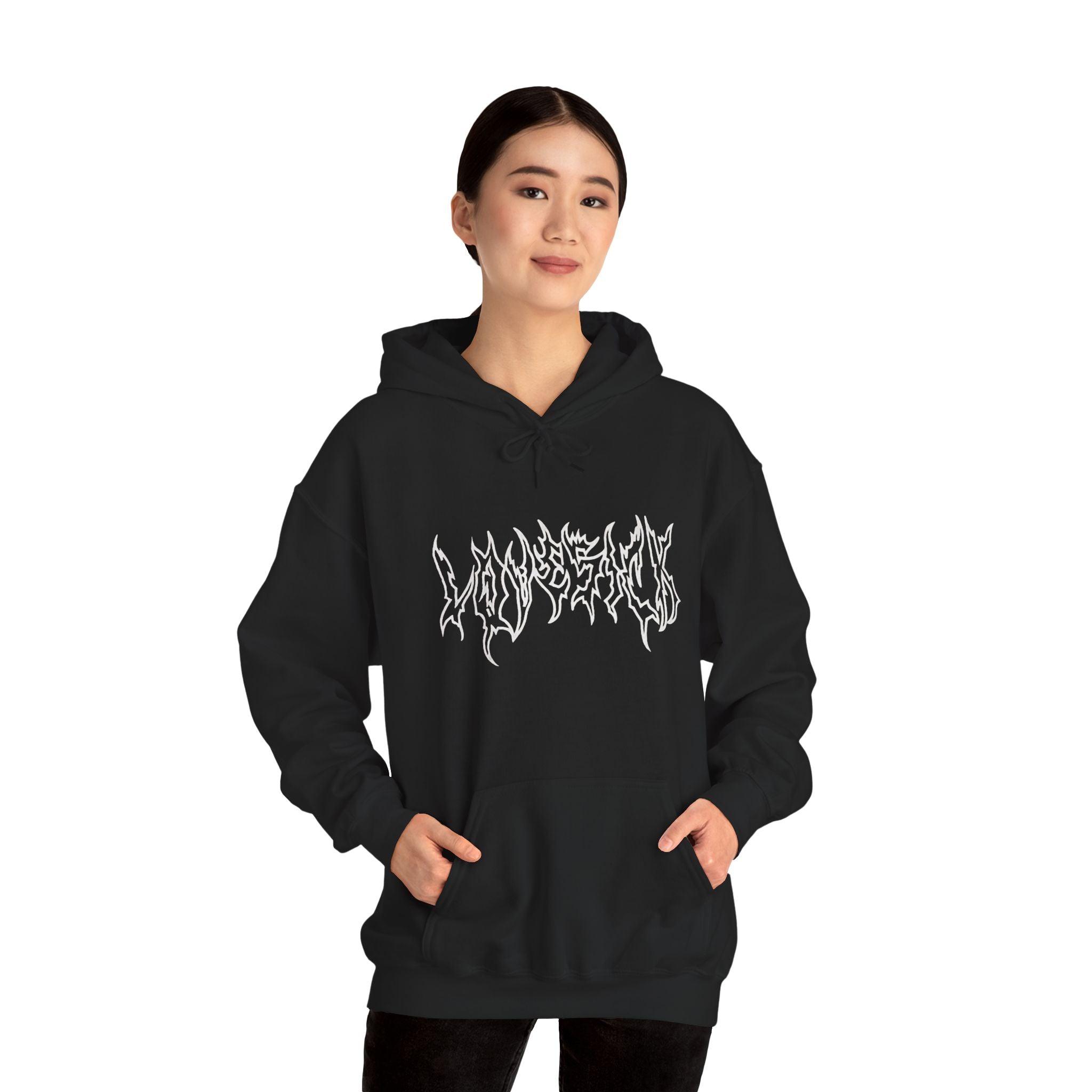 Lovesick Metal Graphic Hoodie | Y2K Grunge & Streetwear Aesthetic Sweatshirt
