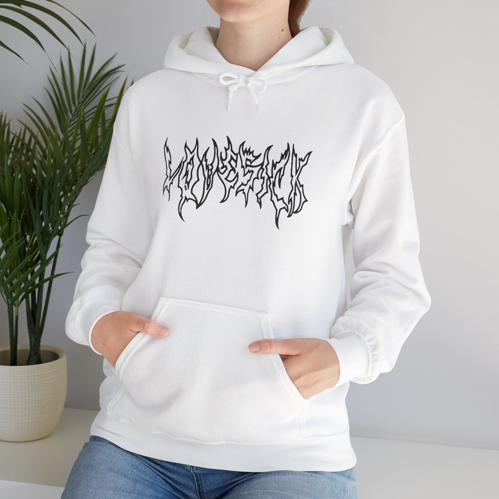 Lovesick Metal Graphic Hoodie | Y2K Grunge & Streetwear Aesthetic Sweatshirt